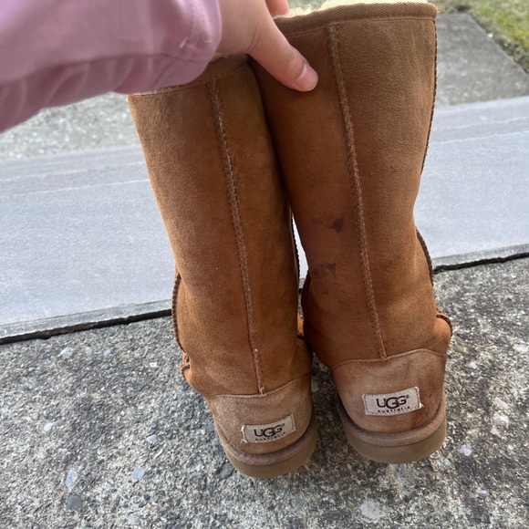 Brown Suede Boots - Picture 9 of 12